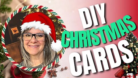 DIY Christmas Cards / Simple Fun & Budget Friendly