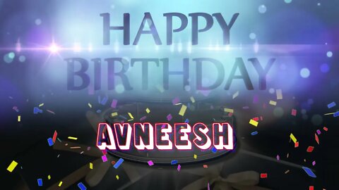 Wish you a very Happy Birthday Avneesh from Birthday Bash