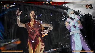 Mortal Kombat 1 2023 Kitana & Frost Kameo Fatal Blow