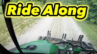 Ride Along First Person Long Gravel Driveway Renovation Repair