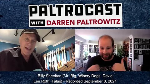 Mr. Big's Billy Sheehan interview with Darren Paltrowitz
