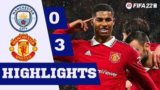 FIFA 22 - Man City VS Man United | Online Highlights