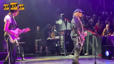 Johnny Depp celebrating live in Royal Albert hall with Jeff Beck