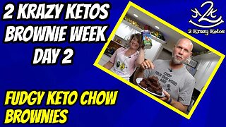 Brownie week, day 2 | Fudgy Keto Chow Brownies | Subscriber submission