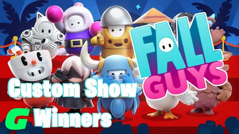Winners of Fall Guys Custom Show - 22 August 2022 #winners #showwinners #fallguys #1st