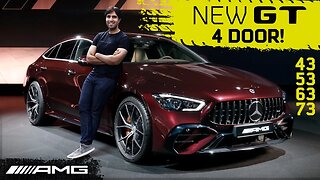 2022 AMG GT 4 Door Special Edition! Facelift 53, 43 and New 63S +73!