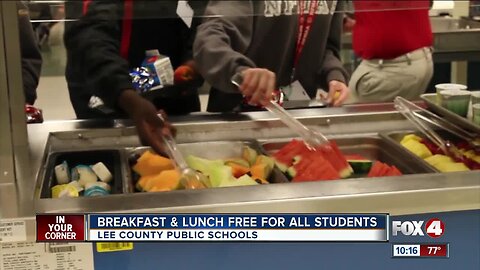 Lee County announces free lunch for every Lee County School