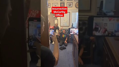 🚨 Democrat Activists Storm Speaker McCarthy’s Office INSURRECTION