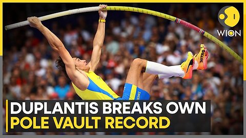 Paris Olympics 2024: Duplantis breaks own pole vault world record after taking gold | WION | NE