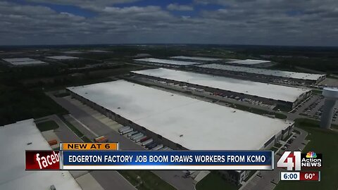 Kansas City's job losses are Edgerton's gains