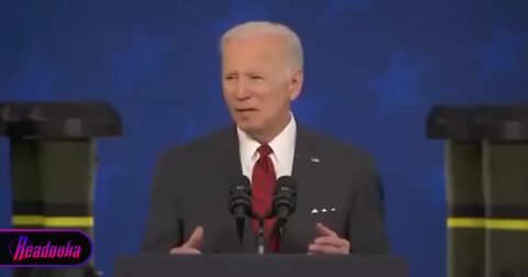 Joe Biden says the USA was arming Russia