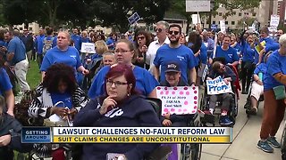 Lawsuit challenges no-fault reform law