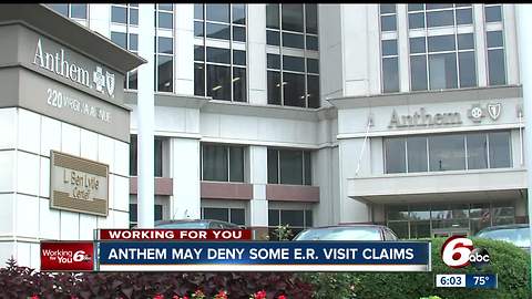 New Anthem policy may not cover your ER visits