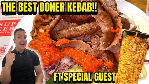 I Saw HOW THEY MAKE BEST KEBAB In London FT HALOODIE FOODIE! SUPER KEBAB!