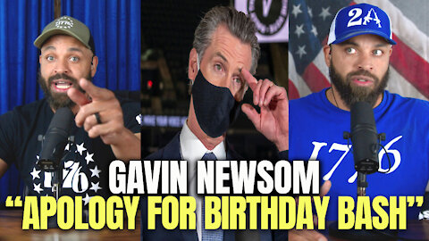 Gavin Newsom Apology For Birthday Bash