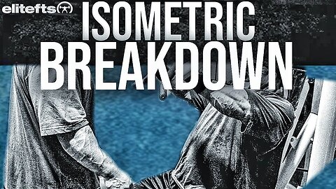 The Key To Building Muscle FAST | Isometric Breakdown