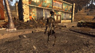 Fallout 3 Bugs (Modded) - Dancing Skeletons