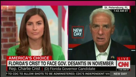 Charlie Crist Goes On Awkward Rant About His Love For Biden