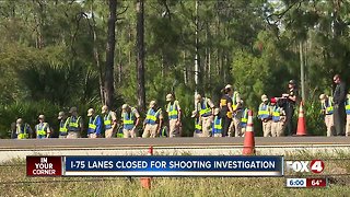 Shooting investigation on I-75 continues