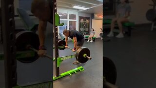 315LB BARBELL ROWS