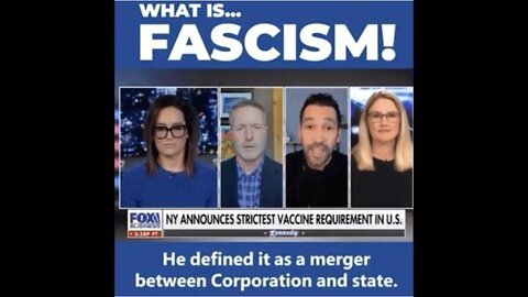 What is Fascism? Fox Talking Head Gets SCHOOLED
