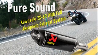 Pure Sound: Akrapovic Exhaust on a 2019 Kawasaki Ninja ZX-6R (636)