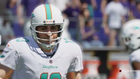 Madden 23 Dolphins Vs Ravens All Madden Simulation S1 W2