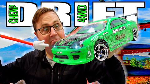 CHEAP 4WD RC Drift Car - it Does Actually Drift!