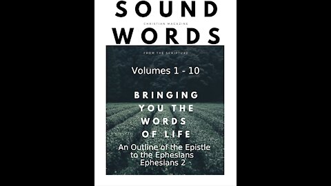 Sound Words 5 An Outline of the Epistle to the Ephesians Eph 2