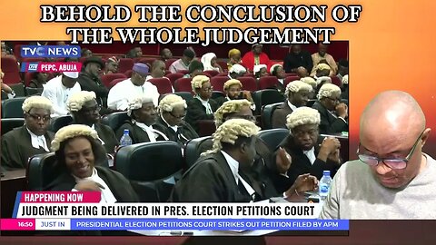 BREAKING : Listen To The Summary Of The Election Petitions Court Judgement