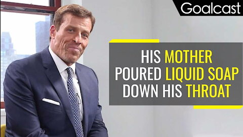 Tony Robbins The gentle giant with a bad, bad mom