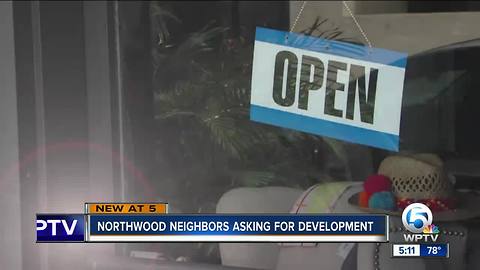 Northwood neighbors asking for development