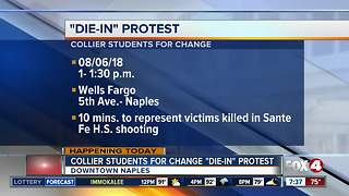 Collier Students for Change protests