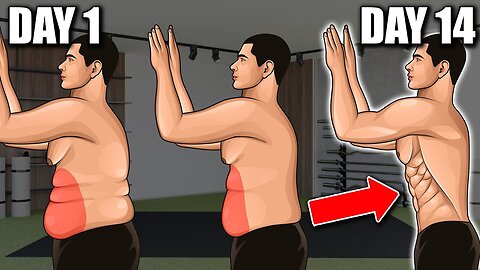 5min/day to lose HANGING BELLY FAT