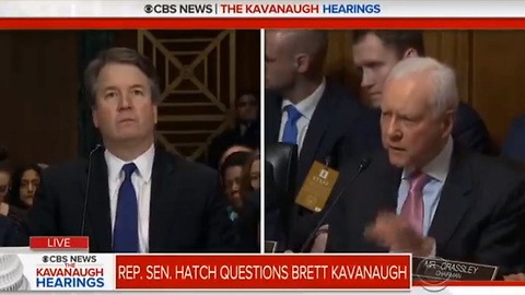 Orrin Hatch and Lindsey Graham Deliver Proof That Dems Orchestrated Kavanaugh Hit Job