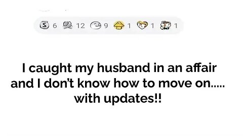 I caught my husband in an affair....with updates!!
