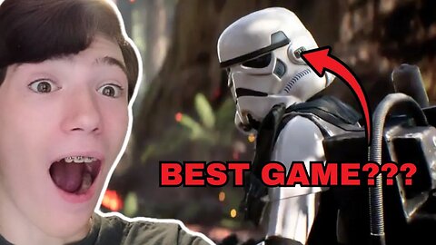 Is this the BEST star wars videogame? | Star Wars Battlefront 2 gameplay |