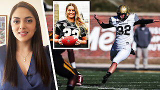 A Woman Kicked A Football And Proved Why Women Don’t Belong In Men’s Sports