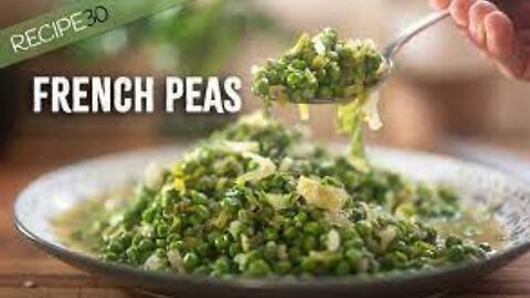 French Peas - A Taste of France - Les Petits Pois à la Française