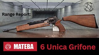 Range Report: Mateba 6 Unica Grifone Carbine in .357 Magnum (a unicorn variant of a unicorn firearm)