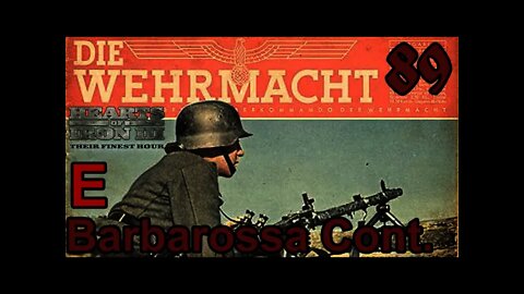 Hearts of Iron 3: Black ICE 10.41 - 89e Germany - Barbarossa Continues!