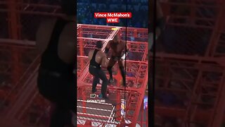 Vince McMahon Stone Cold Stunner Pedigree on Triple H Hell In A Cell WWE 2k23 Wrestling #wwe