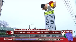 Speeding drivers have Lanier parents on edge