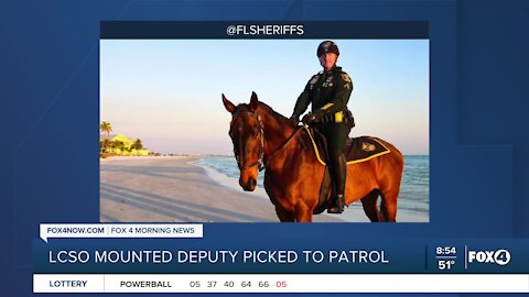 Lee County Deputy Picked to patrol Super Bowl