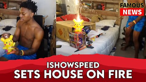I Show Speed Throws 4th Of July Firework Party On Stream | Famous News