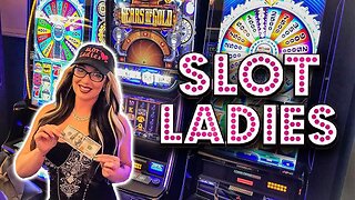 ⚙️27 FREE GAME$ RETRIGGER WIN ⚙️Gears of Gold Grinds Laycee's Gears! 🔥| Slot Ladies