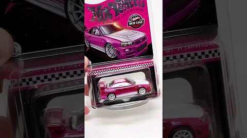 Get your hands on the Pink Edition Nissan Skyline GT-R #shorts #thinkdiecast #hotwheels #short