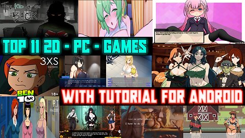 Top 11 2D (Pc) Games | Tutorial For Android | EzrCaGaminG | Part - 3