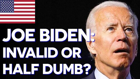 31aug2022 Joe Biden: Invalid, doll or half idiot? || RESISTANCE ...-