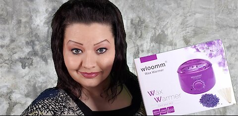 Wloomm Hard & Soft Wax Hair Remover Wax Warmer